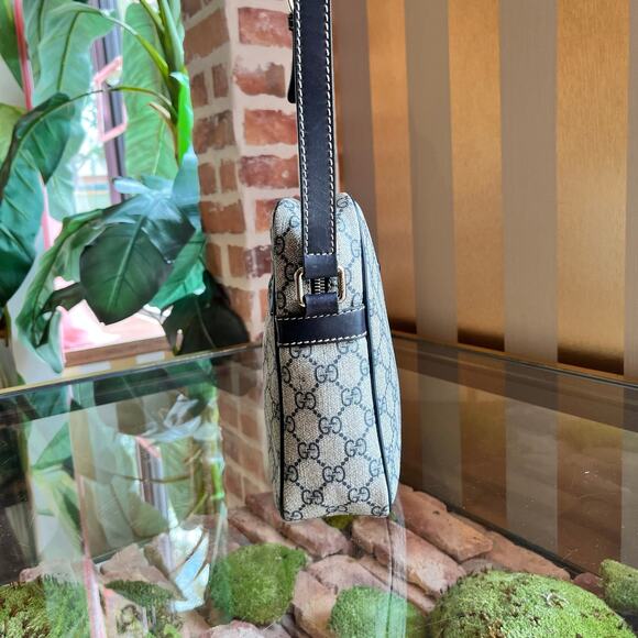 Gucci Blue Crossbody Bag with Iconic Design - Picture 3 of 11